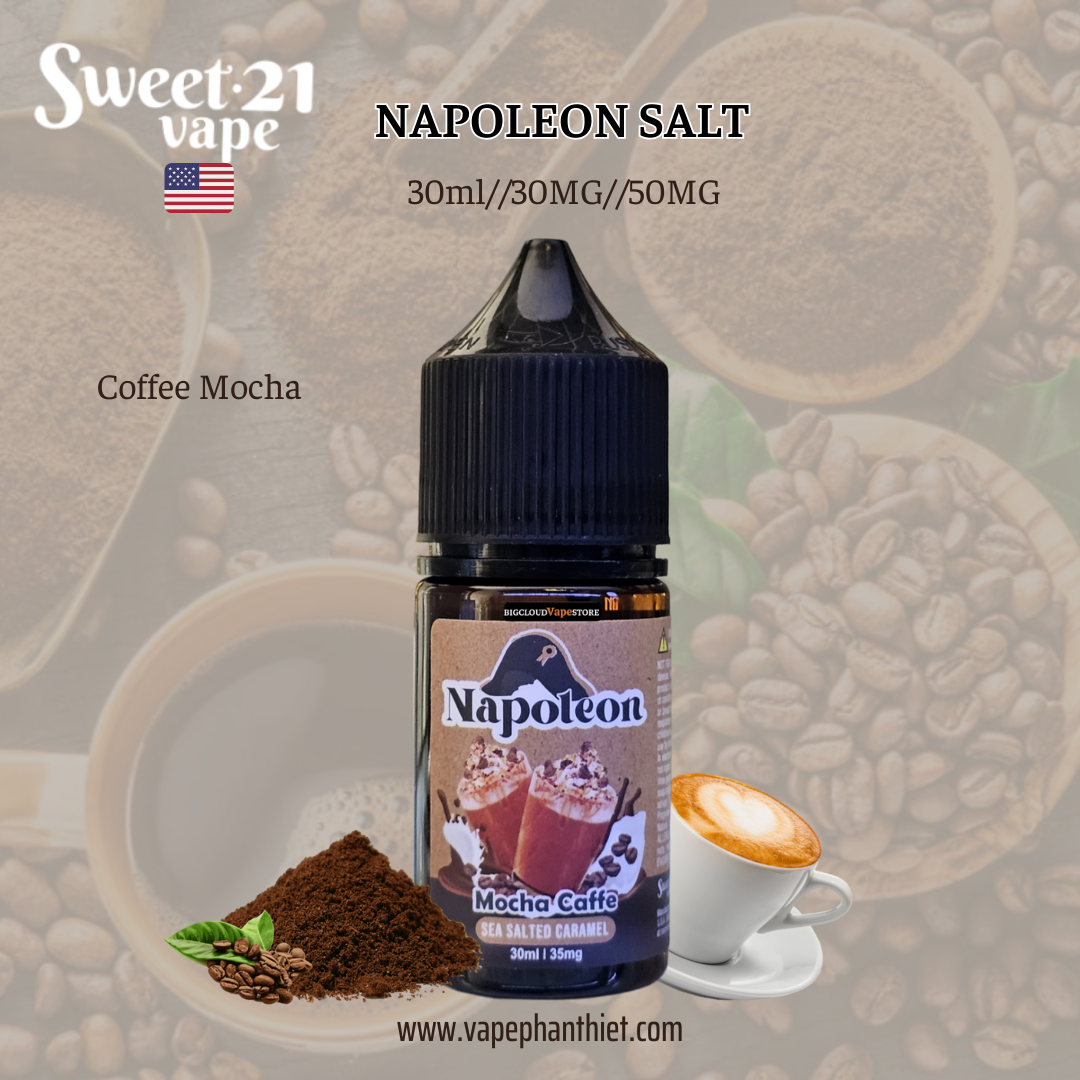 Napoleon Salt Coffee Mocha 30ml 30MG-50MG